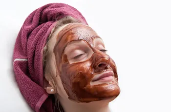 măști faciale de îngrijire a pielii de cacao