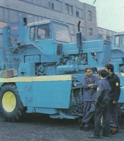 Thresher pentru știulete, Model de constructii