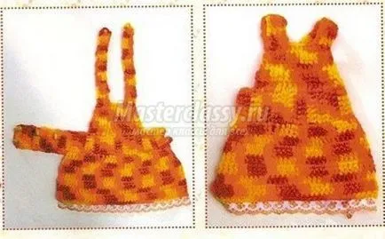 sundress tricotate pentru cârlig de câine