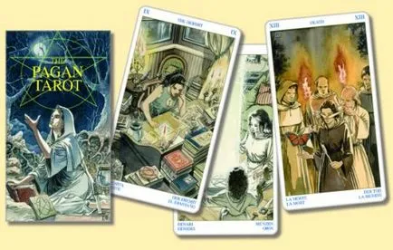 Pagan Tarot fekete-fehér mágikus kártyák értékét, galéria, értelmezése