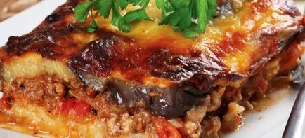 Moussaka görög - egy klasszikus recept padlizsán