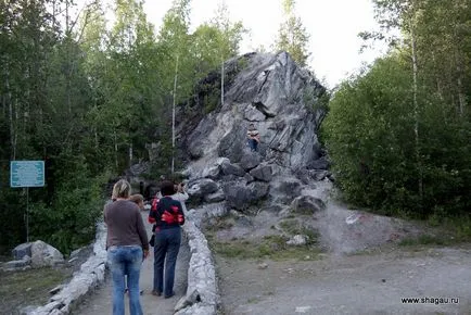 Мрамор Quarry и Mining Park Ruskeala