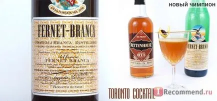 Tinctura Fernet Branca amar - «într-o sticlă - sângele de dragon“, recenzii ale clientilor