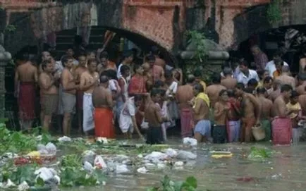 Az igazi horror a szent Gangesz folyó, umkra