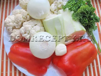 Paella cu legume de pui și - reteta cu o fotografie