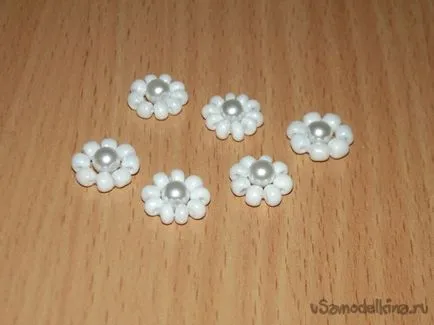 Панелите в техниката kanzashi 