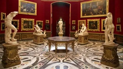 Az Uffizi Képtár Firenzében