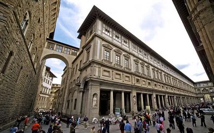 Galeria Uffizi din Florența, poze, descriere, imagini, ore de deschidere, prețul biletului în 2017