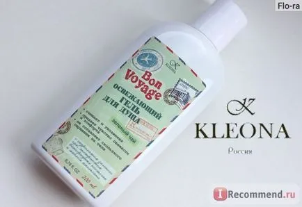 Gel de duș revigorant Cleon ceai verde - „gel de dus revigorant - ceai verde - de la