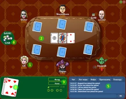 Gamesberg ingyenes online játékok barátaival - póker, blackjack, bolond, preferencia, ezer, a király,