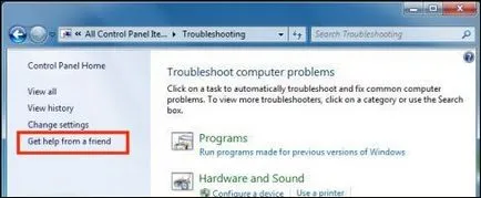 PC-uri HP - utilizarea de instrumente de depanare automată (în Windows 7) Servicii