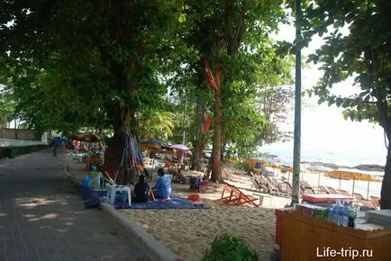 Pratamnak Beach (Pratumnak strand) - kényelmes és csendes