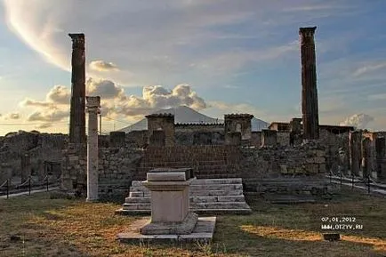 Pompei și Muntele Vezuviu