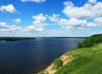 Ősi mellékfolyója a Volga folyó maga