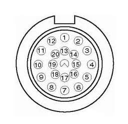 pinout conectorul la BMW