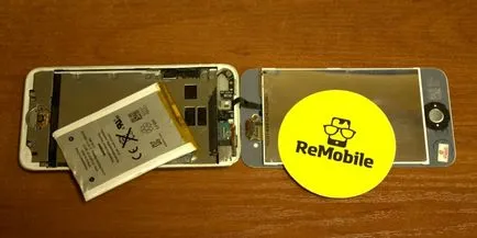 Repararea iPod de sticlă de înlocuire ecran tactil, afișare, baterie