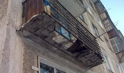 Ремонт на балкон плоча със собствените си ръце