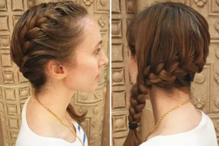 Változatos fonással közepes haj lehetővé teszi a nőt, hogy vizsgálja meg a különböző naponta
