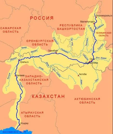 Ural folyó (Kaszpi-tenger medencéje)