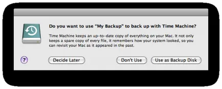 Backup Mac OS X