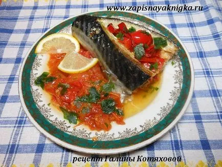 Recept sült hal zöldségekkel