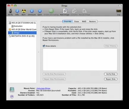 Backup Mac OS X