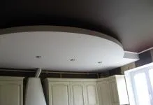 Гланцова боя за латекс на тавана и бял акрил, снимка живопис