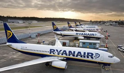 Ryanair (Ryan EIR), poggyász, adók, kiegészítő szolgáltatások