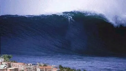 Cel mai mare și cel mai mare val din lume, a tsunami teribil