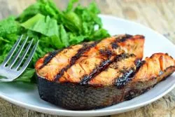 Salmon a grill