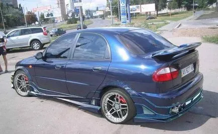 Chevrolet Lanos „- tuning és stílus szalon