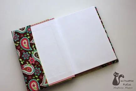 Noi coase un capac pentru un notebook - Master Fair - manual, lucrate manual