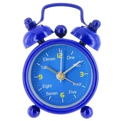 Blue будилник на aliekspress
