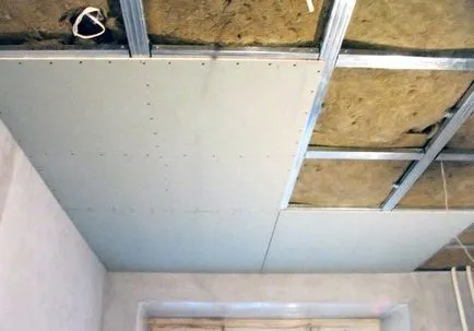 Мазилка таван от гипсокартон за употреба подробна инструкция, видео и фото примери