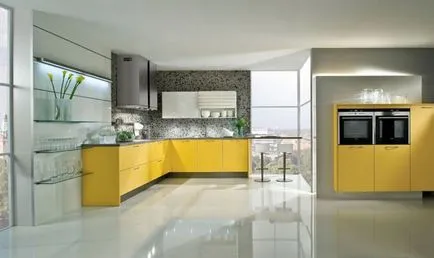 Слънчевата кухня (51 снимки) как да се изработи жълт кухня с ръцете си, екскурзовод,