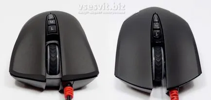 analiză comparativă a mouse-ului A4TECH v3ma sângeroase și v5m