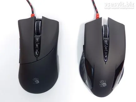 analiză comparativă a mouse-ului A4TECH v3ma sângeroase și v5m