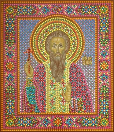 Az ikon a Szent vértanú Vadim perzsa