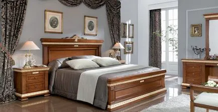 Интериор на спалня в класически стил, как да изберете мебели, интериор и цвета на стените, красиви примери