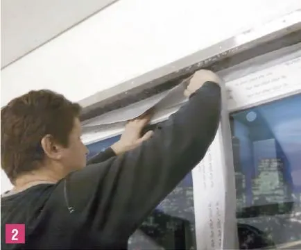 Utasítás №7 telepítése műanyag ablakok REHAU