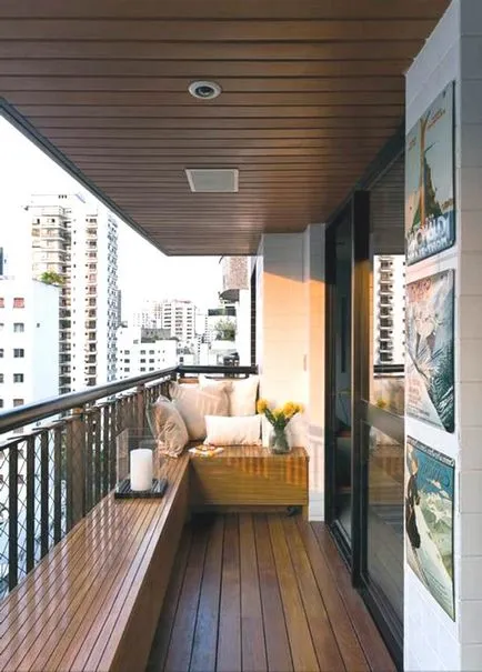 balcon interior într-un apartament, idei, sfaturi privind proiectarea, foto și video