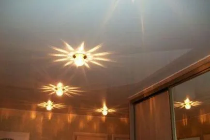 Светлини в коридора под таваните - правилата за избор и възможности за фото