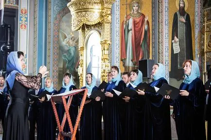 Светската църква в Челябинск хор извършва в манастира на Valaam