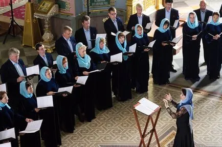 Светската църква в Челябинск хор извършва в манастира на Valaam