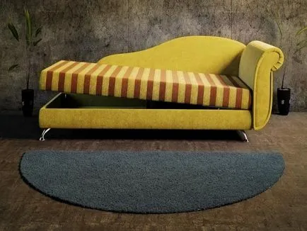 Couch-ágy emelőszerkezet, hogyan kell kiválasztani, fotó példák