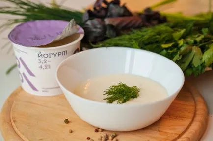 Három házi szósz recept alapján joghurt