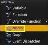 motor Unreal 4 - funcție macro
