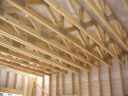 Топлоизолация на тавански етаж на дървени греди със снимки и видео