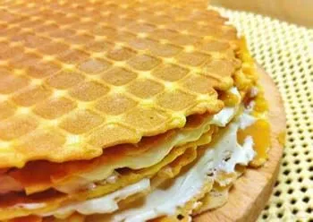 tort Waffle acasă