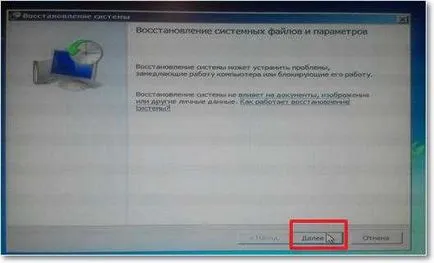 Restaurare sistem în Windows 7